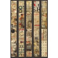 Scrapbooking Vintage lepící páska - Kalendář 06, 2 metry