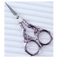 Scrapbooking kovové nůžky s fénixem - Světle fialové