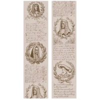 Scrapbooking Vintage lepící páska - Text, 07