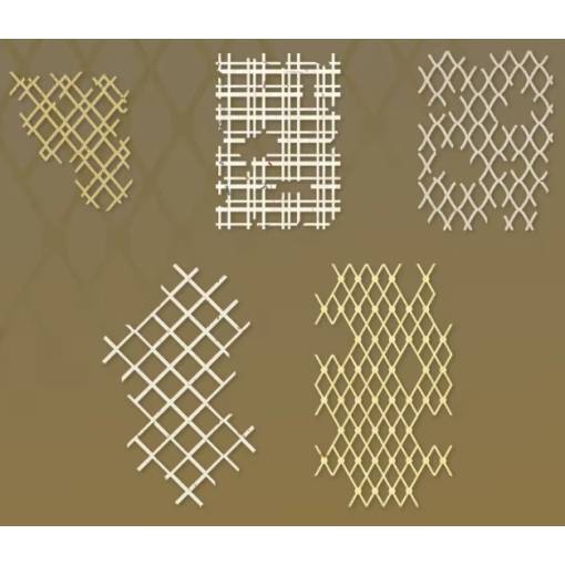 Foto - Scrapbooking texturovaný dekorativní papír - 10 kusů, vzor A