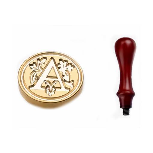 Foto - Scrapbooking pečetní razítko s rukojetí - Vzor A