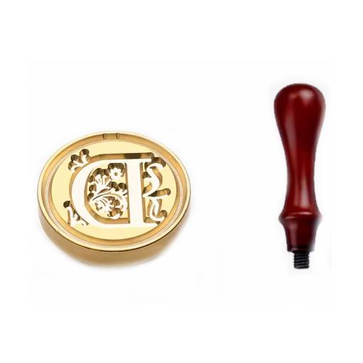 Foto - Scrapbooking pečetní razítko s rukojetí - Vzor D