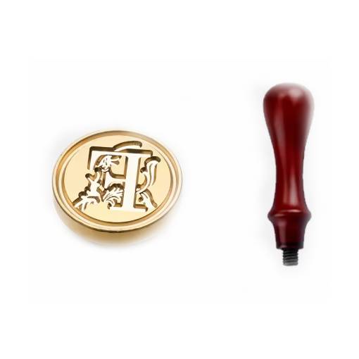 Foto - Scrapbooking pečetní razítko s rukojetí - Vzor F