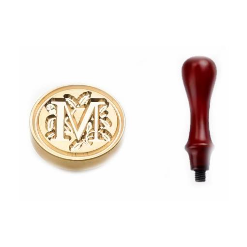 Foto - Scrapbooking pečetní razítko s rukojetí - Vzor M