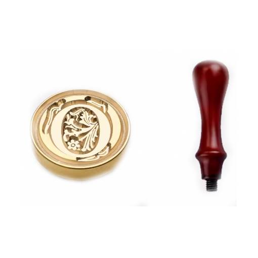 Foto - Scrapbooking pečetní razítko s rukojetí - Vzor O