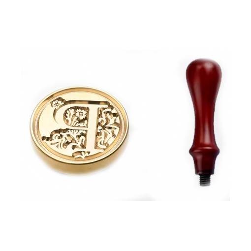 Foto - Scrapbooking pečetní razítko s rukojetí - Vzor P