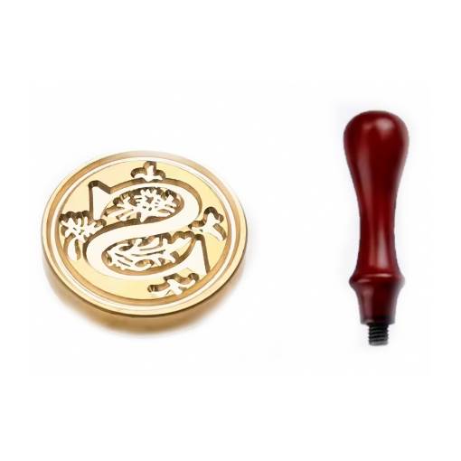 Foto - Scrapbooking pečetní razítko s rukojetí - Vzor S