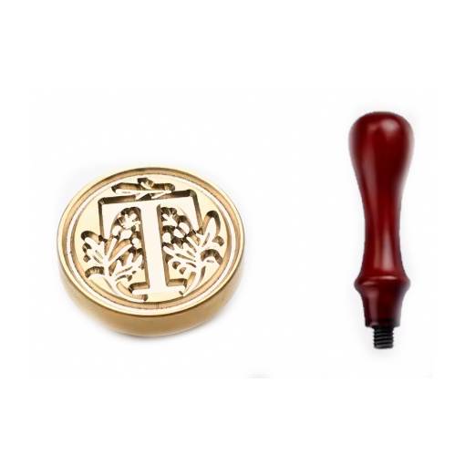 Foto - Scrapbooking pečetní razítko s rukojetí - Vzor T