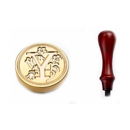 Foto - Scrapbooking pečetní razítko s rukojetí - Vzor Y