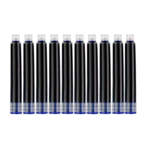 Foto - Scrapbooking inkoustové náplně do pera - Modré, 10 kusů