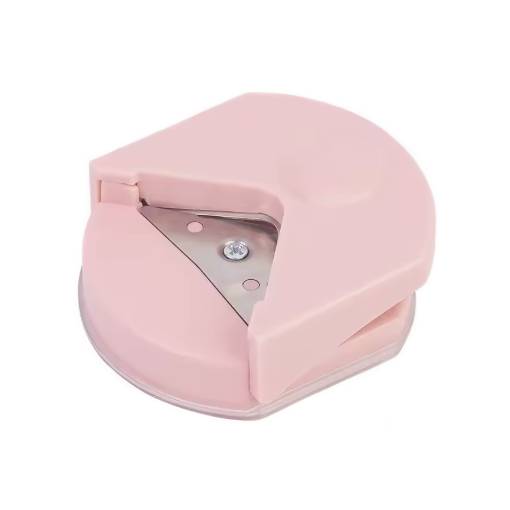 Foto - Scrapbooking rohová raznice na papír - R4, růžová