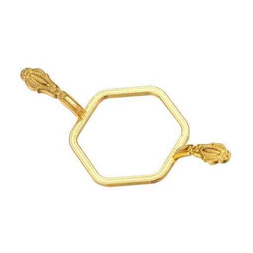 Foto - Scrapbooking forma na pečetní vosk - Zlatá, vzor C