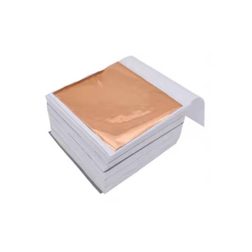 Foto - Scrapbooking listy fólie - 100 kusů, růžová zlatá