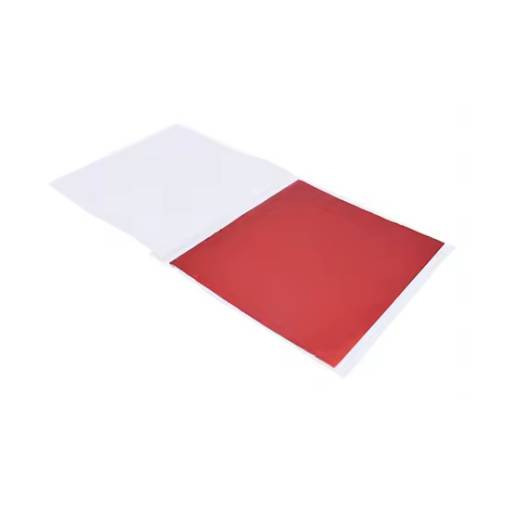 Foto - Scrapbooking listy fólie - 100 kusů, červená