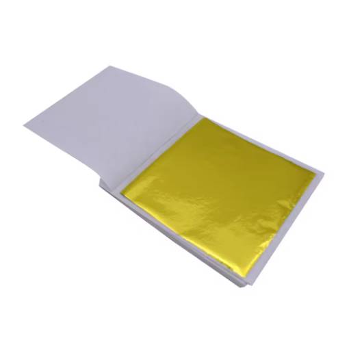 Foto - Scrapbooking listy fólie - 100 kusů, žlutá