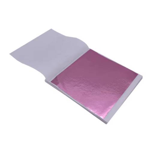 Foto - Scrapbooking listy fólie - 100 kusů, světle růžová