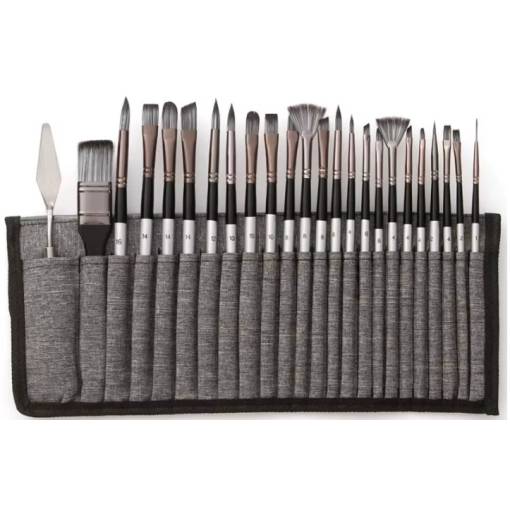 Foto - Scrapbooking malířská sada - Špachtle a štětce