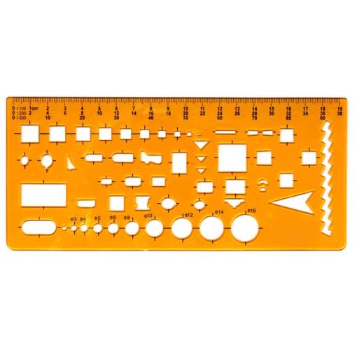 Foto - Scrapbooking šablona na kreslení - Vzor 4363, 16