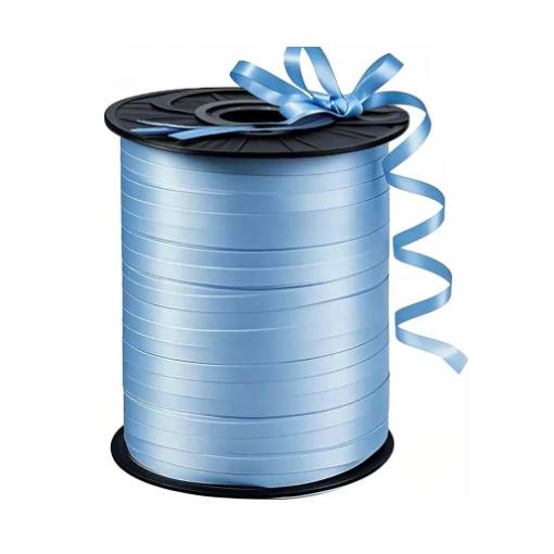 Foto - Scrapbooking tenká stuha - Světle modrá, 230 metrů