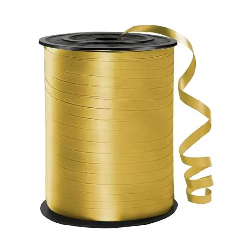 Foto - Scrapbooking tenká stuha - Zlatá, 230 metrů