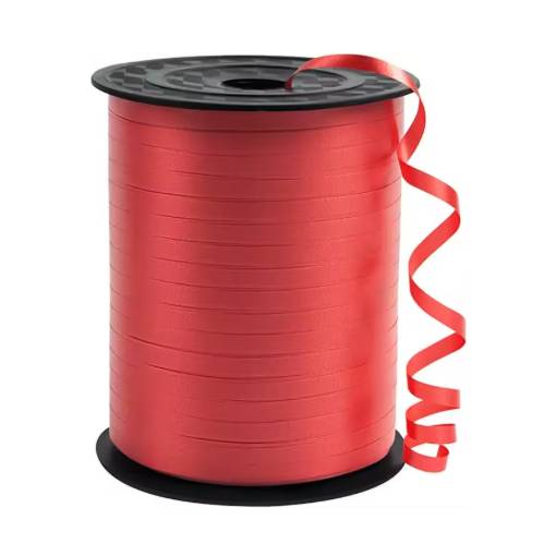 Foto - Scrapbooking tenká stuha - Červená, 230 metrů