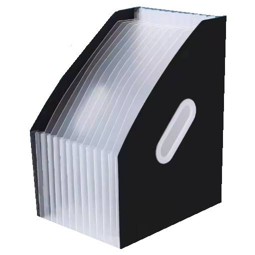 Foto - Scrapbooking plastový organizér - Černý