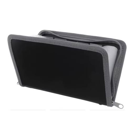 Foto - Scrapbooking organizační desky na zip - Tmavě šedé