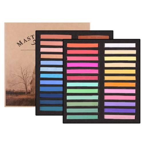 Foto - Scrapbooking pastelové křídy - 48 barev