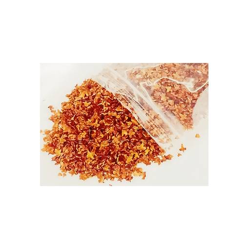 Foto - Scrapbooking umělé miniaturní listí - Číslo 4, červená