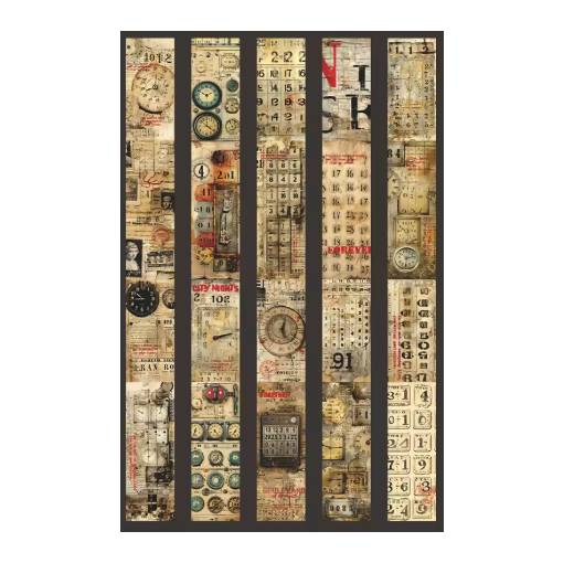 Foto - Scrapbooking Vintage lepící páska - Kalendář 06, 2 metry