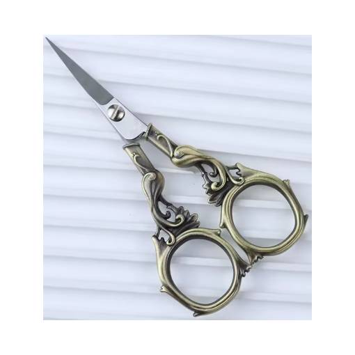 Foto - Scrapbooking kovové nůžky s fénixem - Bronzové