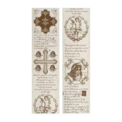 Foto - Scrapbooking Vintage lepící páska - Text, 06