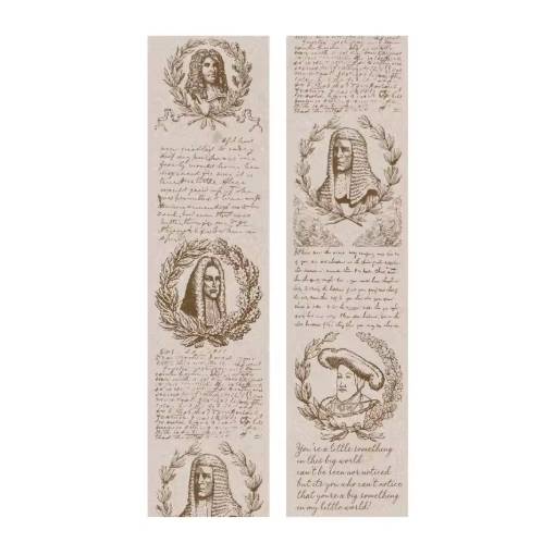 Foto - Scrapbooking Vintage lepící páska - Text, 07